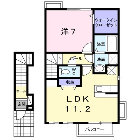 ニュ－フラワ－Ｙ・Ｋの物件間取画像